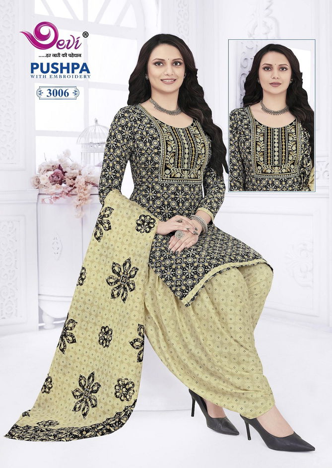 Pushpa Vol 3 By Devi Cottton Printed Readymade Dress Wholesale Shop In Surat
